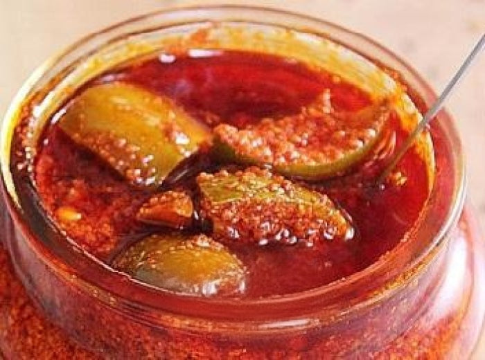 Andhra style homemade Avakaya Pickle
